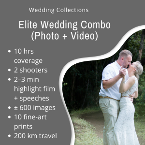 💖 Elite Wedding Combo (Photo + Video)