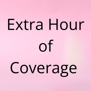 ⏰ Extra Hour of Coverage